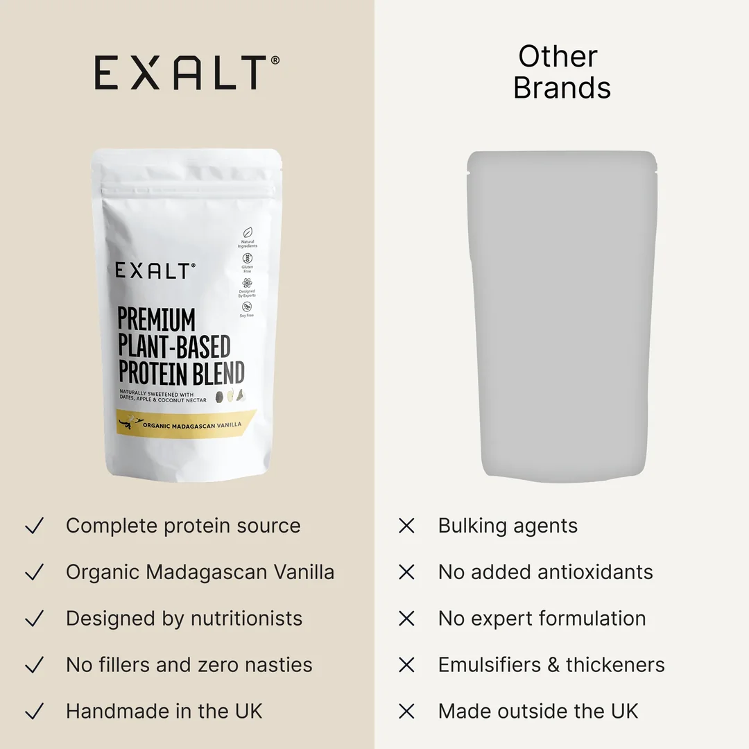 Vegan Protein Powder | Organic Madagascan Vanilla - 500G - Image 3